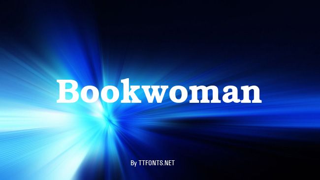 Bookwoman example