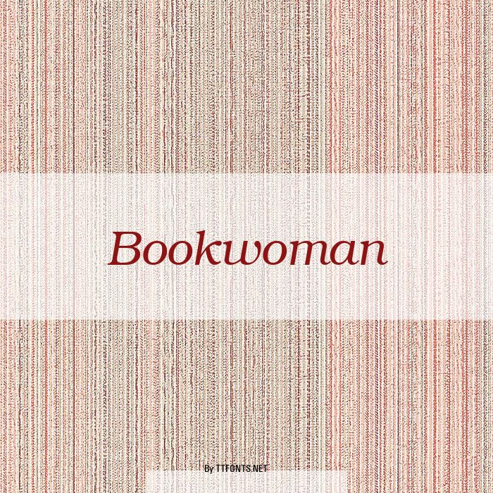 Bookwoman example