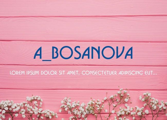 a_BosaNova example