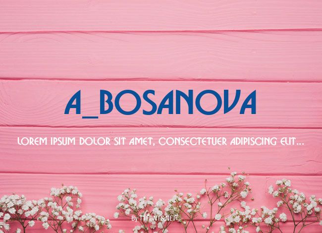a_BosaNova example