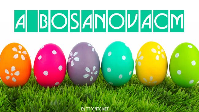 a_BosaNovaCm example