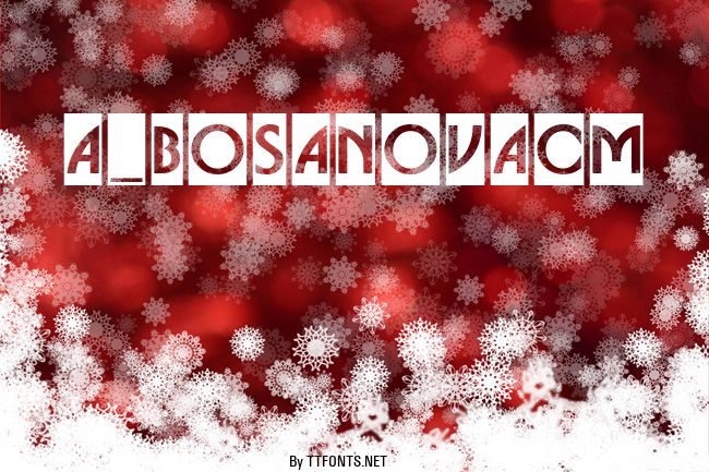 a_BosaNovaCm example