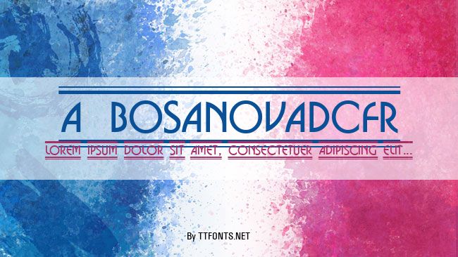 a_BosaNovaDcFr example