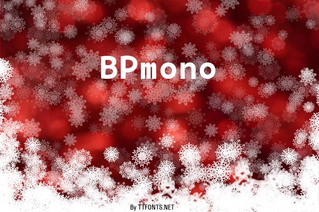 BPmono example