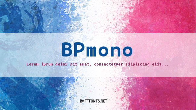 BPmono example