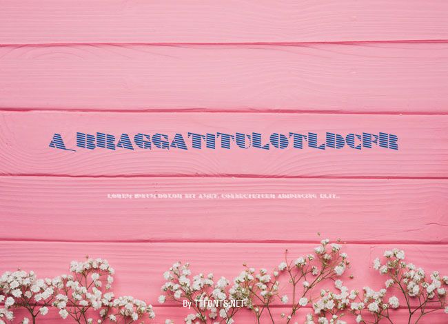 a_BraggaTitulOtlDcFr example