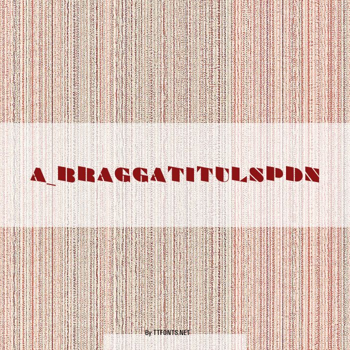 a_BraggaTitulSpDn example