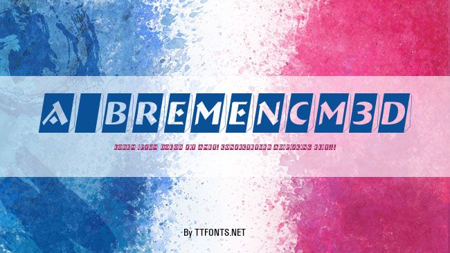a_BremenCm3D example