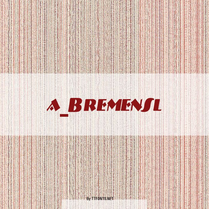 a_BremenSl example
