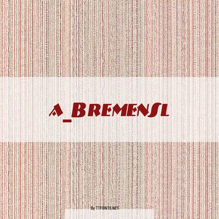 a_BremenSl example