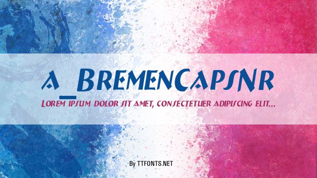 a_BremenCapsNr example