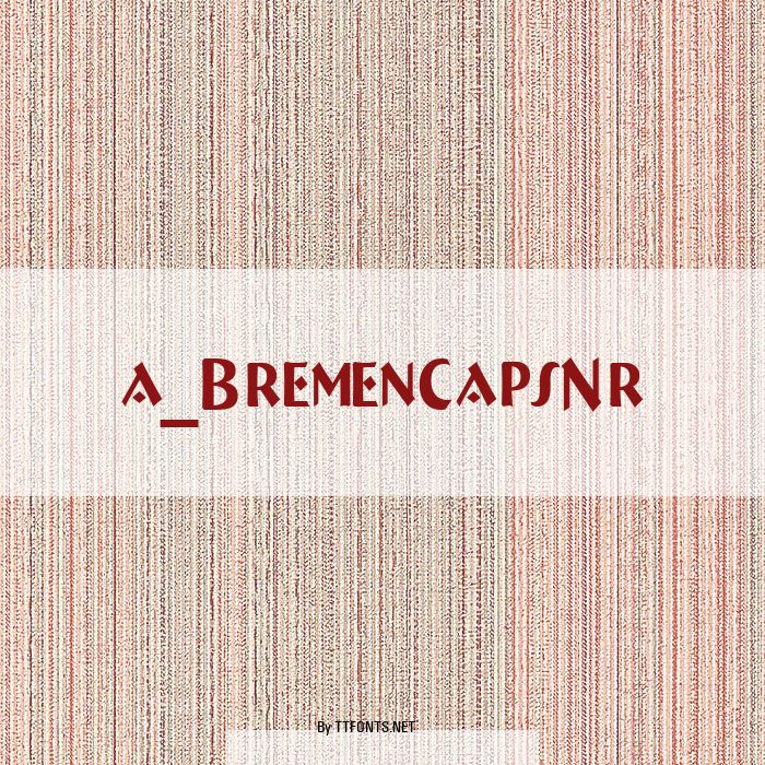 a_BremenCapsNr example
