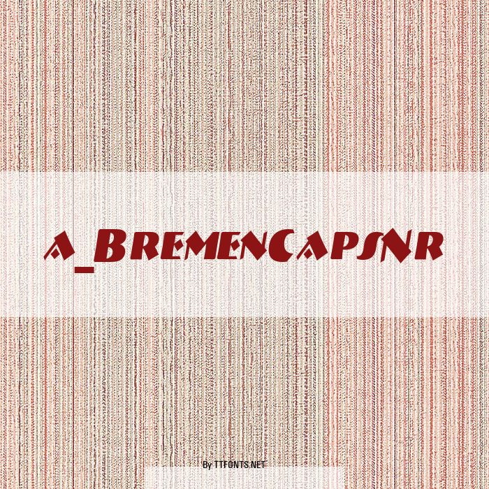 a_BremenCapsNr example