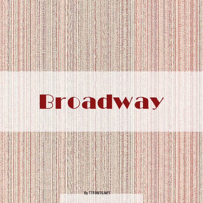 Broadway example