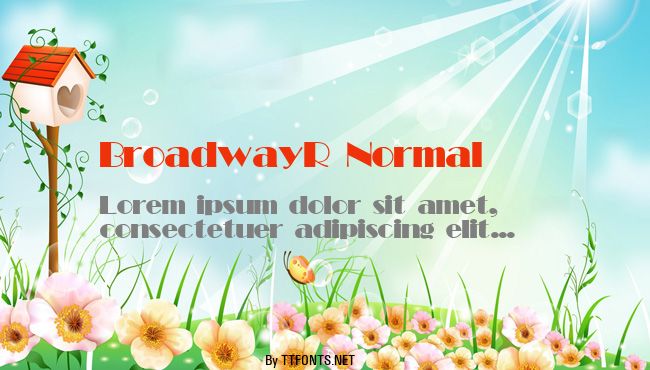 BroadwayR Normal example