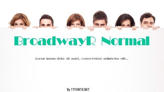 BroadwayR Normal example
