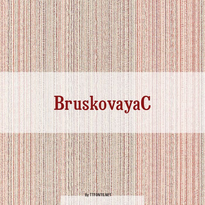 BruskovayaC example