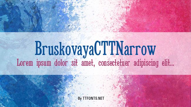 BruskovayaCTTNarrow example