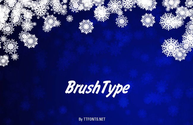 BrushType example