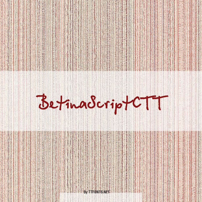 BetinaScriptCTT example