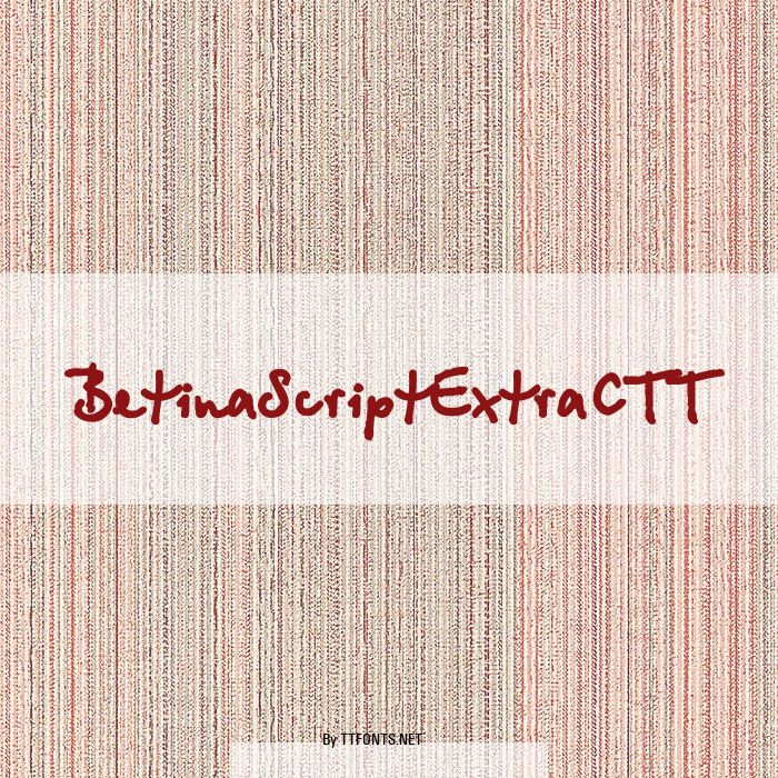 BetinaScriptExtraCTT example