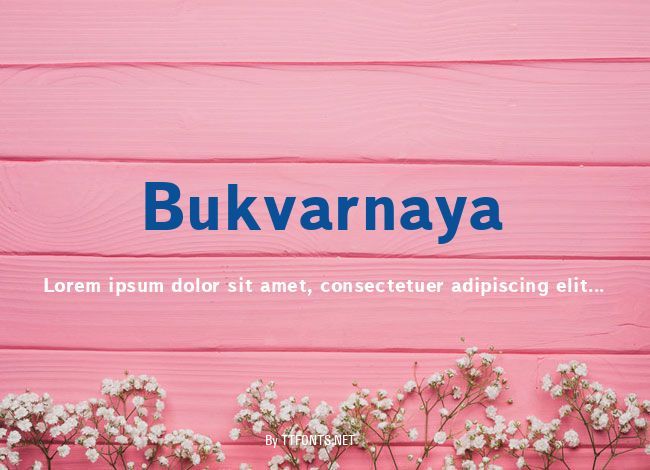 Bukvarnaya example