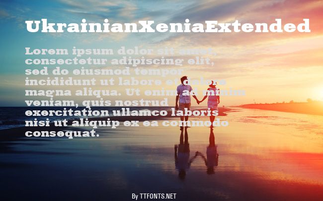 UkrainianXeniaExtended example