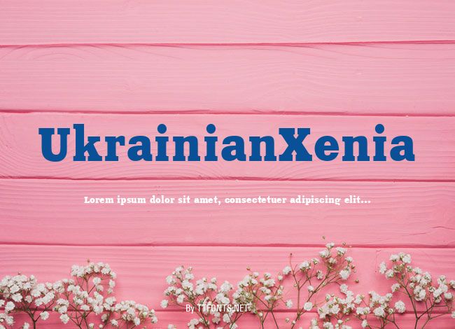 UkrainianXenia example