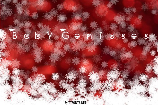 Baby Geniuses example
