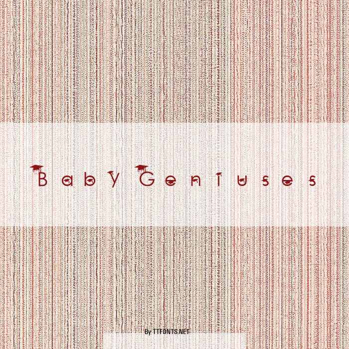 Baby Geniuses example