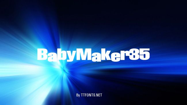 BabyMaker35 example