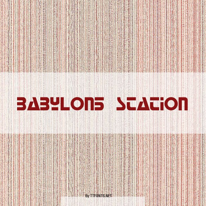 Babylon5_Station example