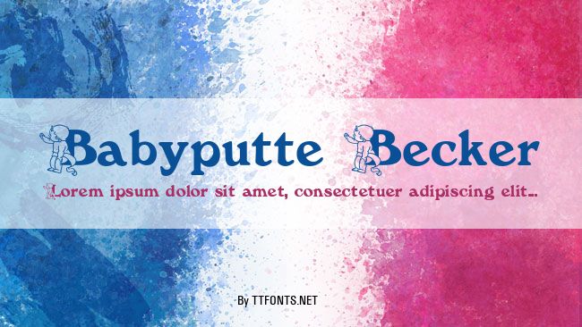 Babyputte Becker example
