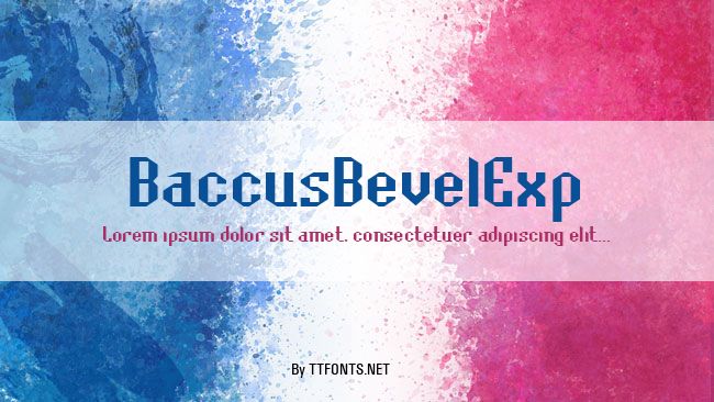 BaccusBevelExp example