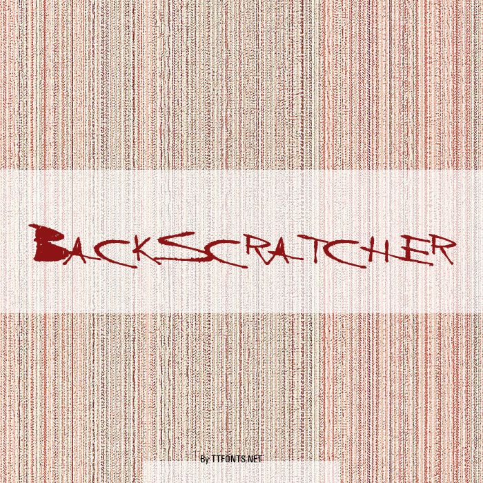 BackScratcher example