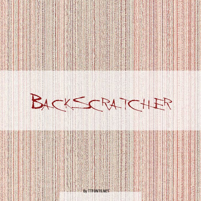 BackScratcher example