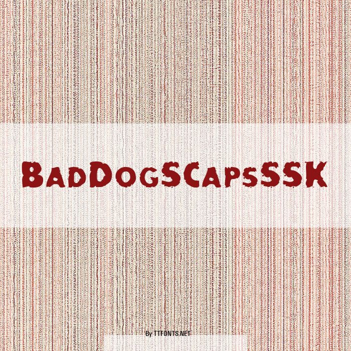 BadDogSCapsSSK example