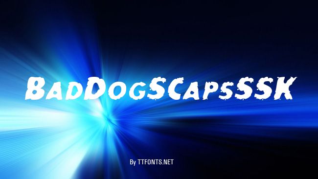 BadDogSCapsSSK example