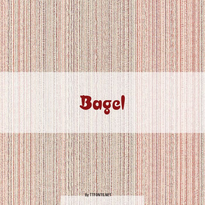 Bagel example