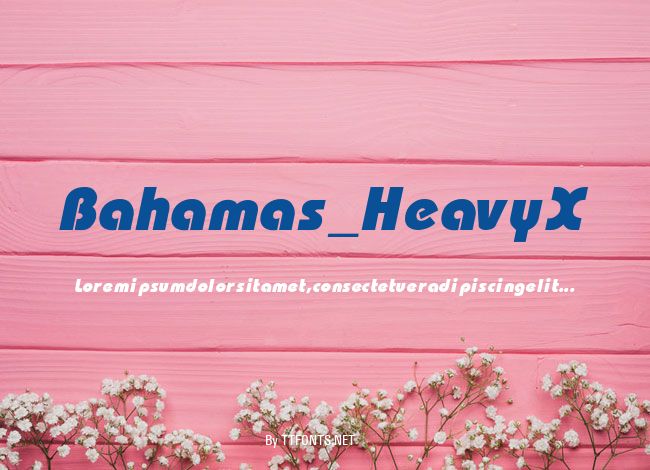 Bahamas_HeavyX example