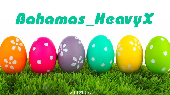 Bahamas_HeavyX example