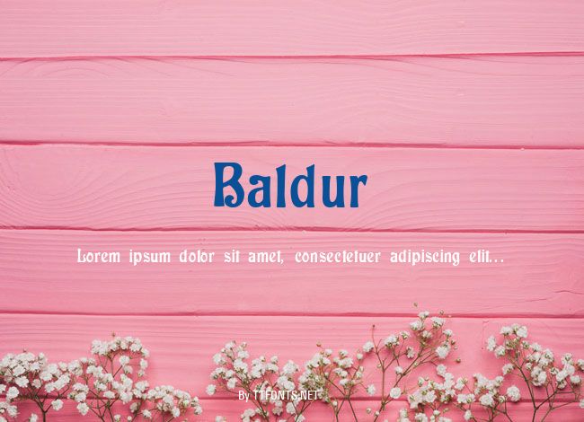 Baldur example
