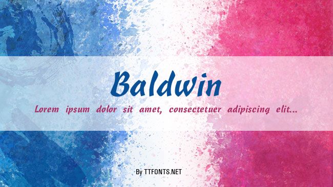 Baldwin example