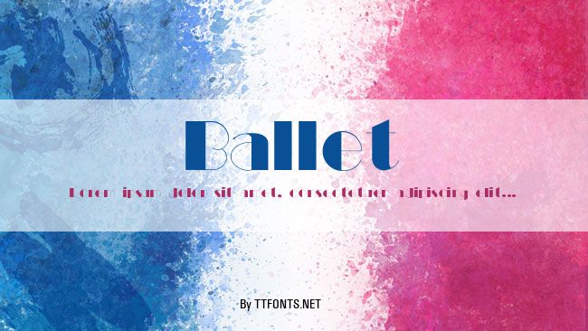 Ballet example