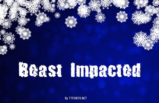 Beast Impacted example