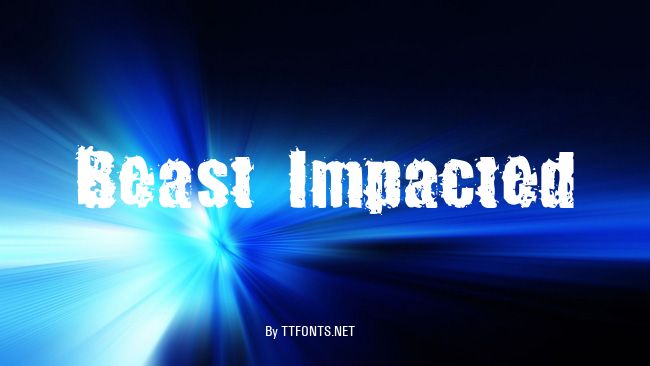 Beast Impacted example