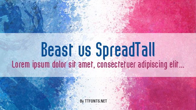 Beast vs SpreadTall example