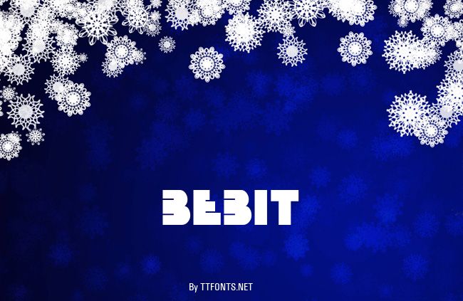 Bebit example