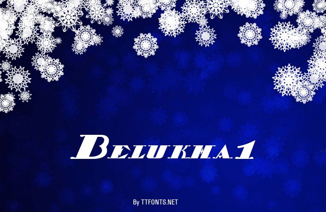 Belukha1 example
