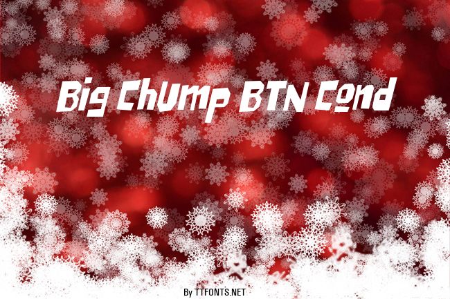Big Chump BTN Cond example